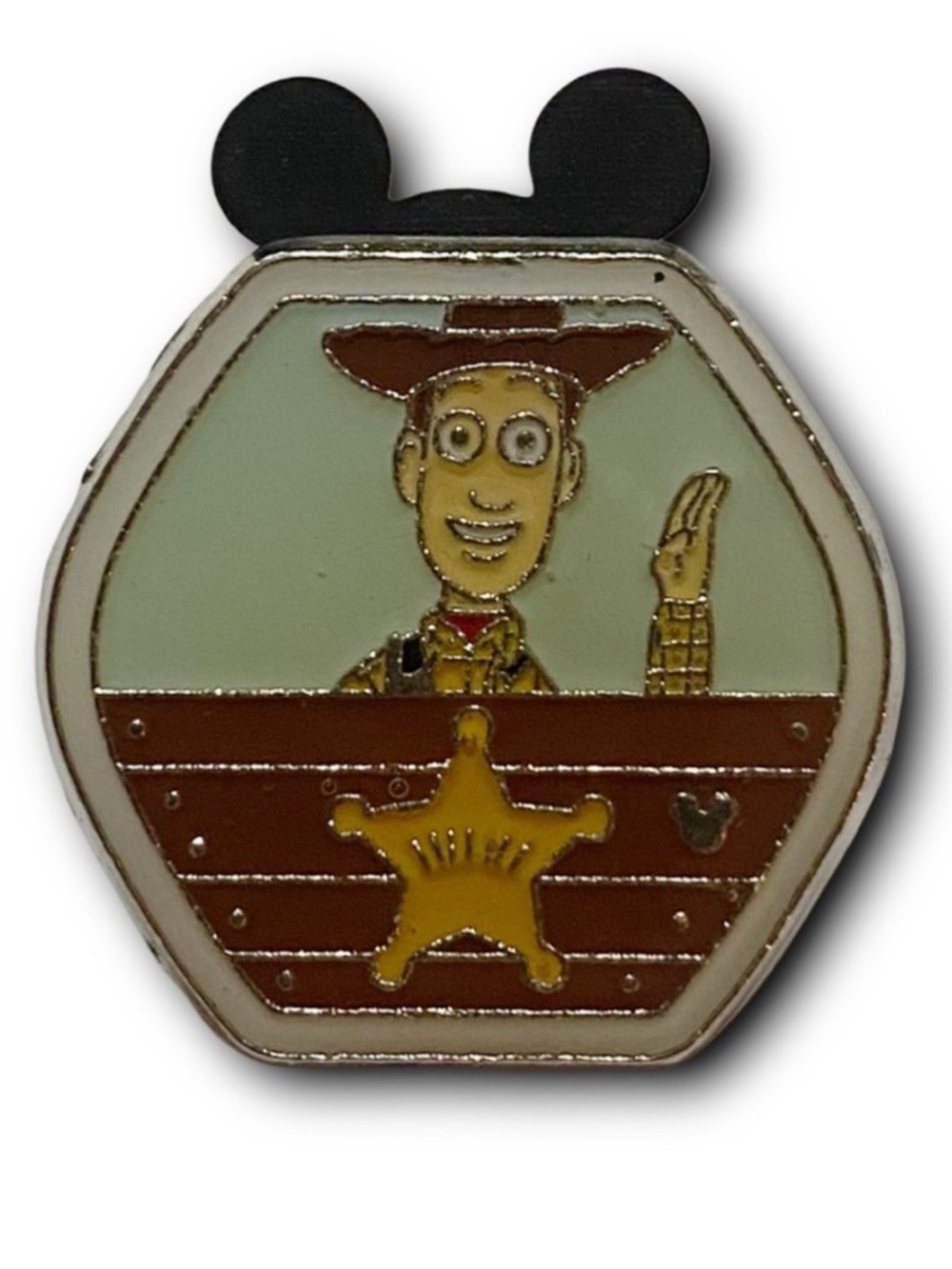 Disney, Woody 2015 Toy Story Hong Kong Authentic Trading Collectible Lapel Pin